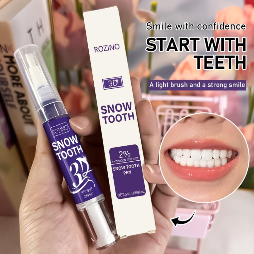 Teeth Whitening Near Me - ปากกาฟอกสีฟัน 3D Snow, เจลปรับสีฟัน, เซรั่มทำความสะอาดคราบฟันและหินปูนอย่างล้ำลึก, ผลิตภัณฑ์ดูแลฟันเพื่อลมหายใจสดชื่น