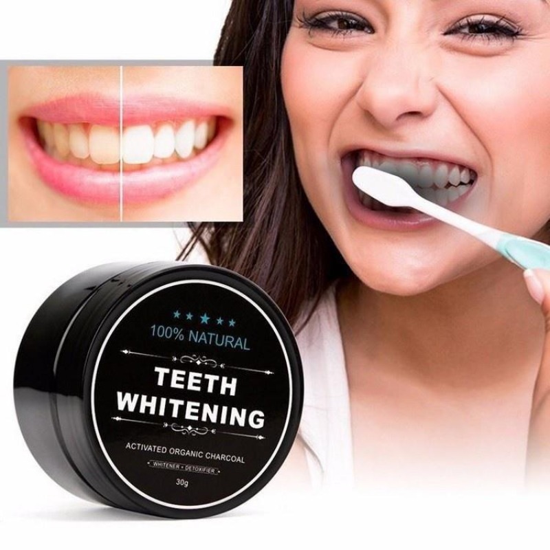 ผงฟอกสีฟันถ่านกัมมันต์ 1 กล่อง - Teeth Whitening Pens บทวิจารณ์และราคา
