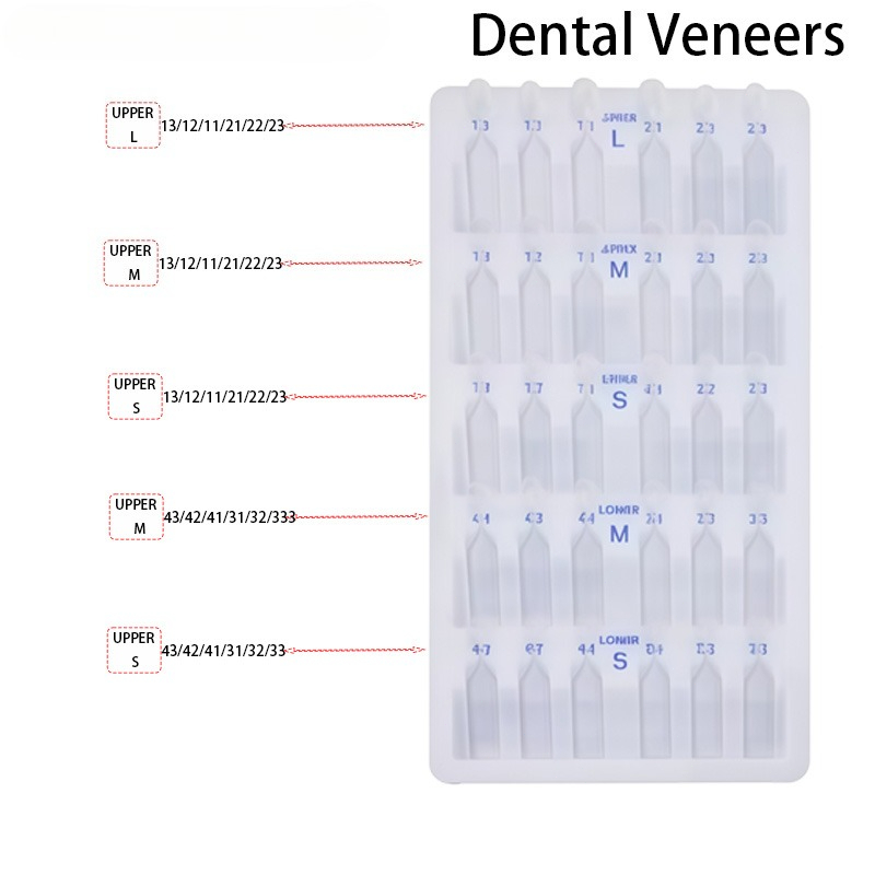ชุดอุปกรณ์ทำวีเนียร์ฟัน 1 ชุด  - Teeth Whitening Moulds บทวิจารณ์และราคา