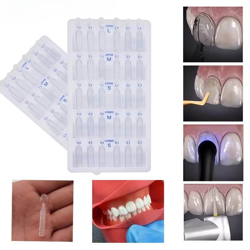 ชุดอุปกรณ์ทำวีเนียร์ฟัน 1 ชุด  - Teeth Whitening Moulds บทวิจารณ์และราคา